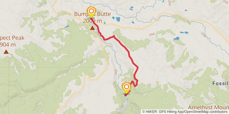 Agate Creek Trail stage 2 Map