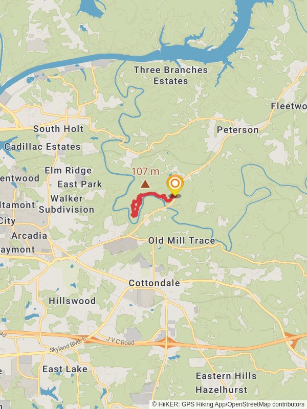 South Loop in Hurricane Creek Park