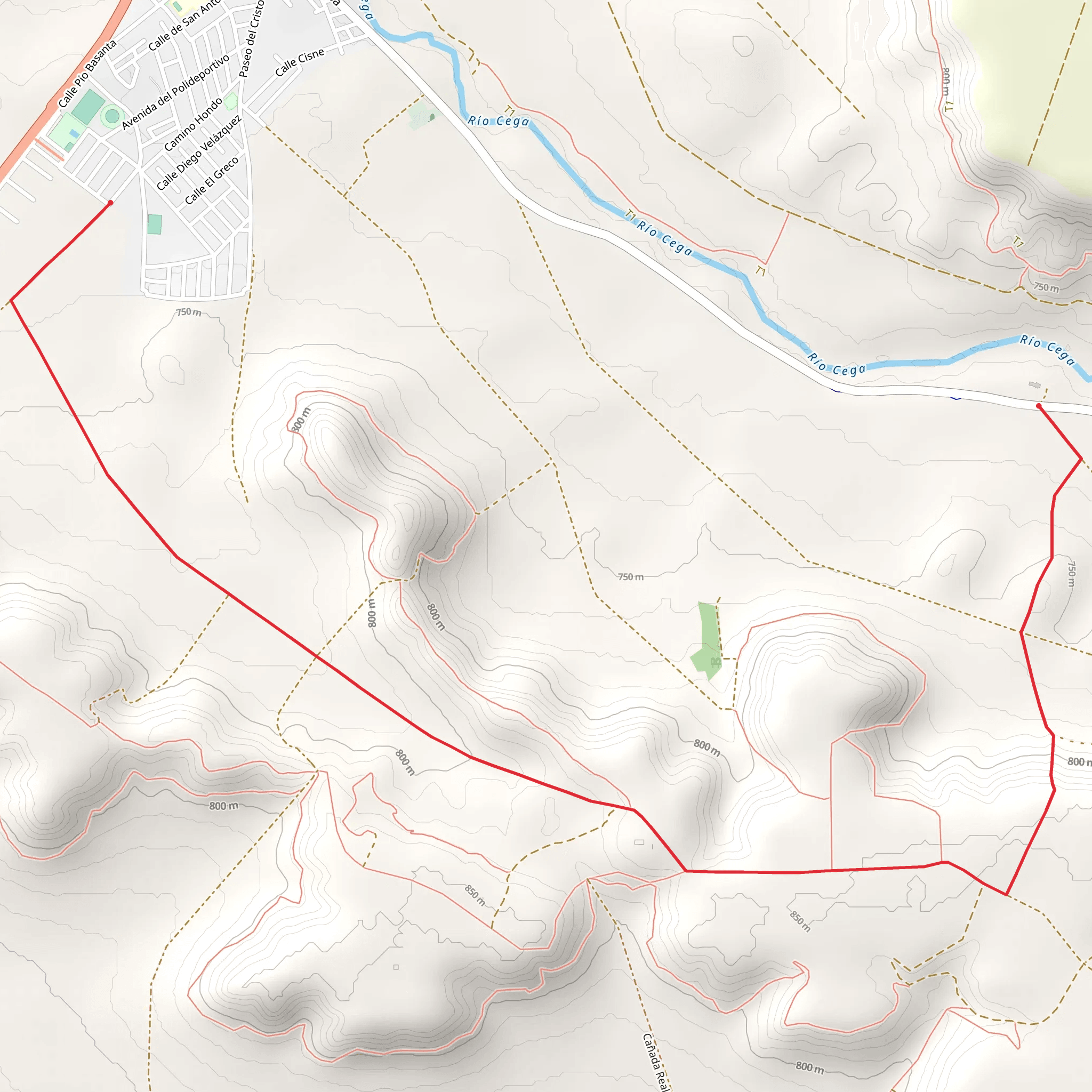 From the Plain to Valhondo SL VA 56 mobile static map
