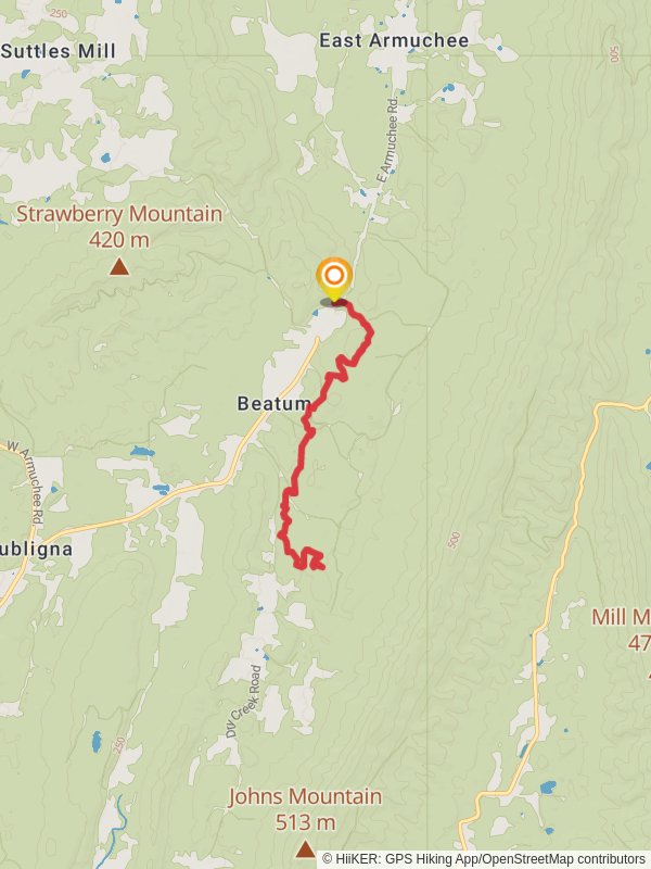 Dry Creek and Mount Joy