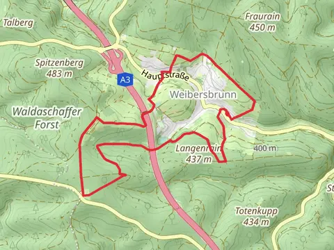 Hessenthaler Graben via Kulturweg Weibersbrunn