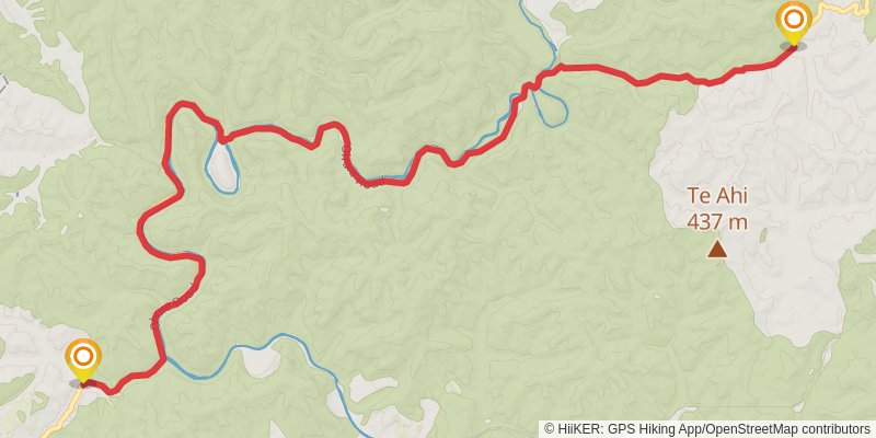 Forgotten World Highway stage 4 Map