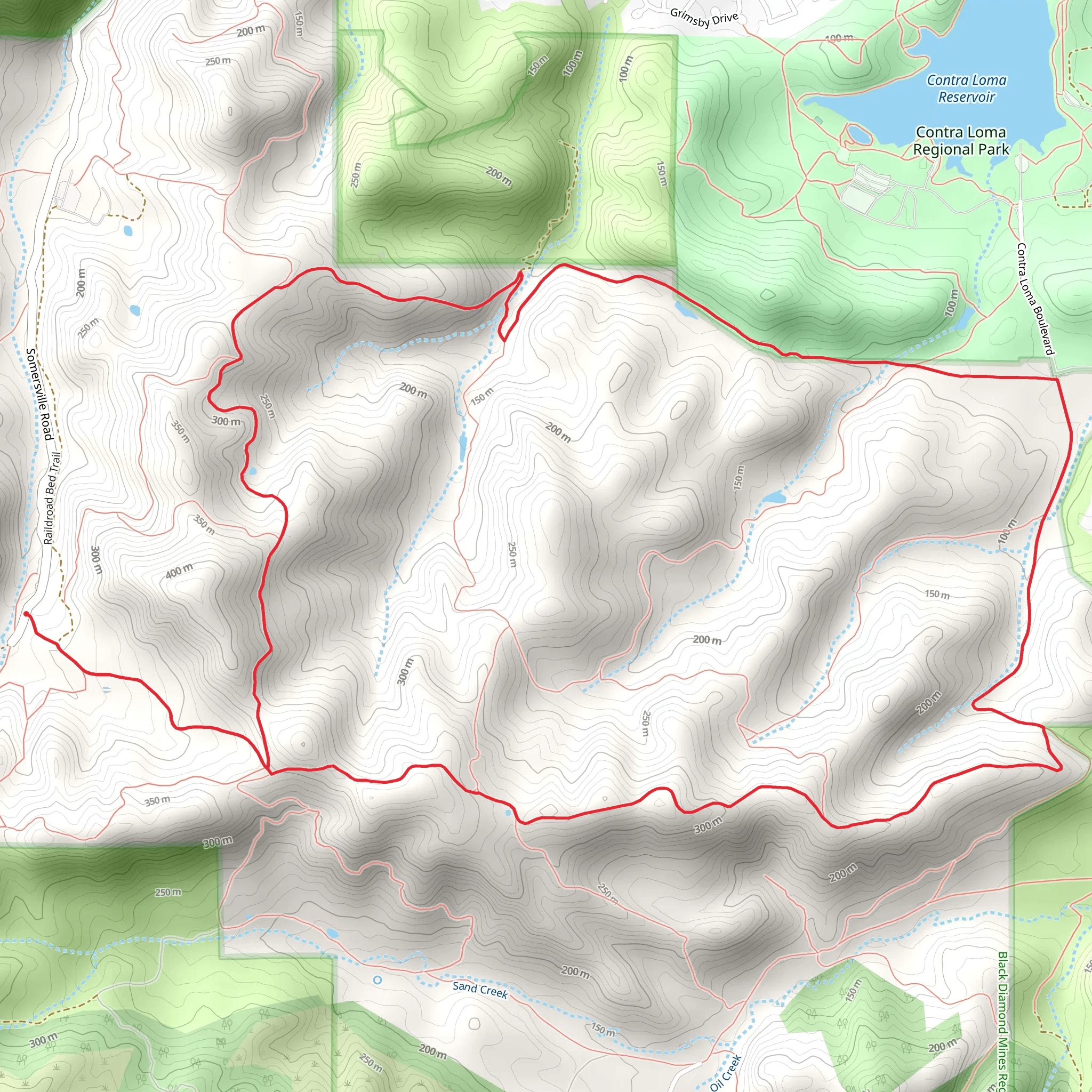 Stewartville and Homestead Loop Trail mobile static map