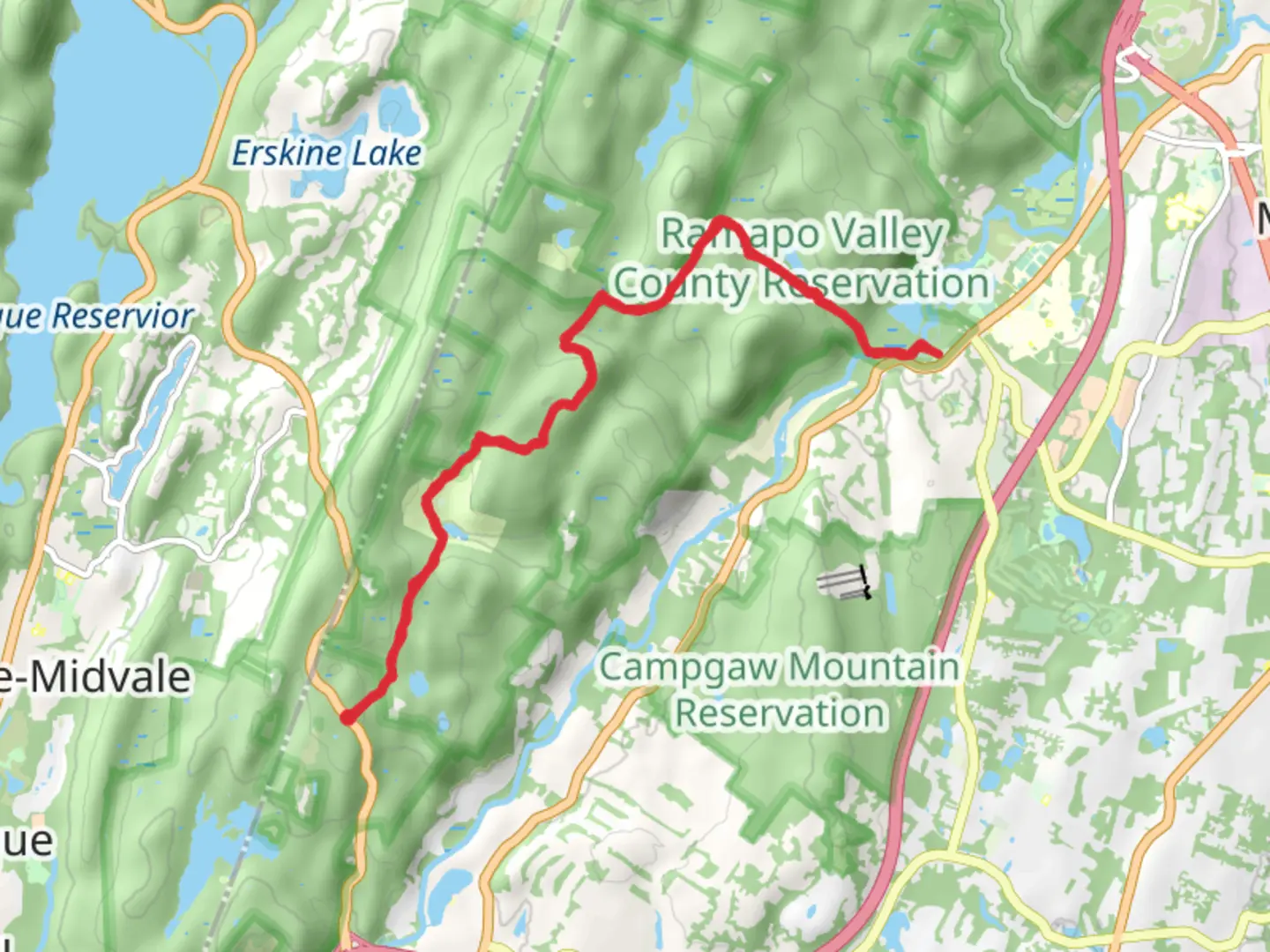 An image depicting the trail Schuber and River Trail and its surrounding area.