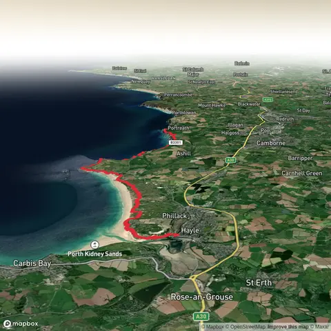 St Gothian Sands and The Knavocks and Western Hill