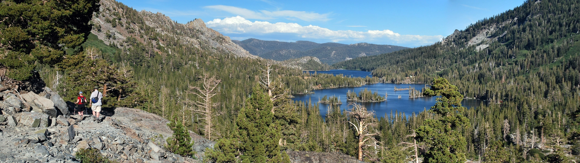 An image depicting the trail Old Meyers Grade and its surrounding area.