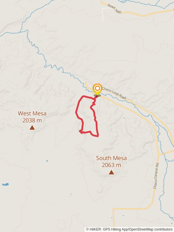 South Mesa and Tsin Kletsin Loop Trail