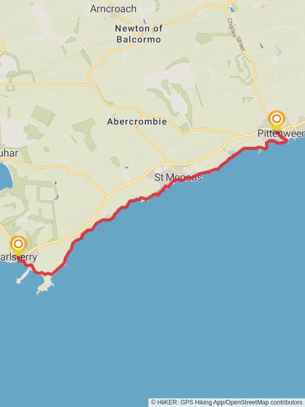 Elie to Pittenweem Fife Coastal Path Fife Scotland