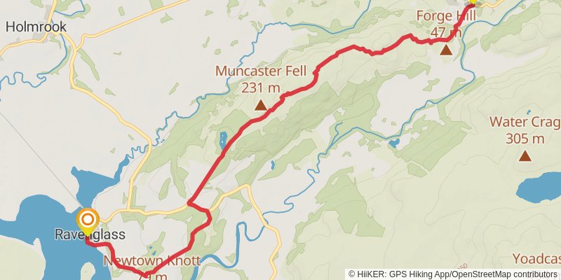 Furness Way stage 7 Map