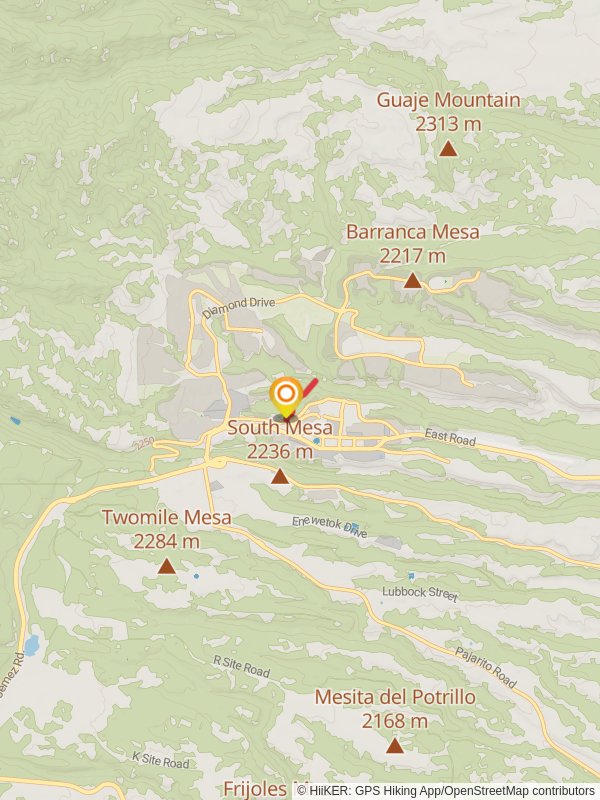 Ranch School Trail mobile static map