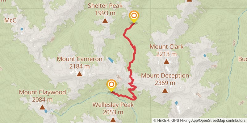 Northeastern Olympics Loop stage 2 Map