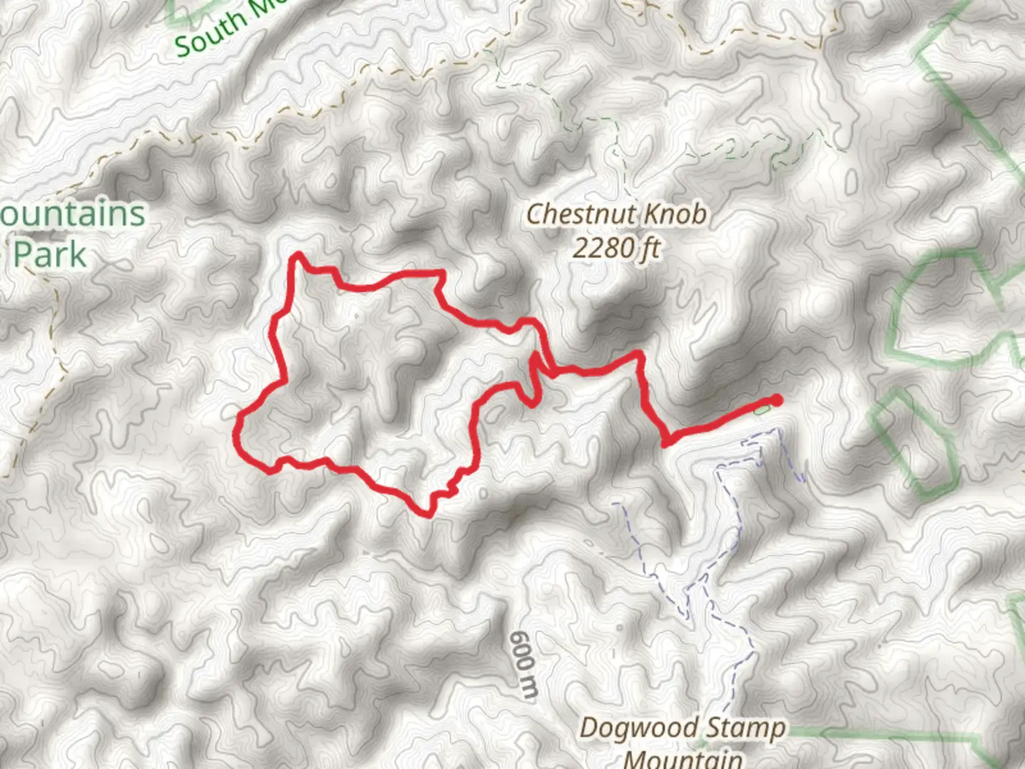 An image depicting the trail Upper Falls and Shinny Creek Loop Trail and its surrounding area.