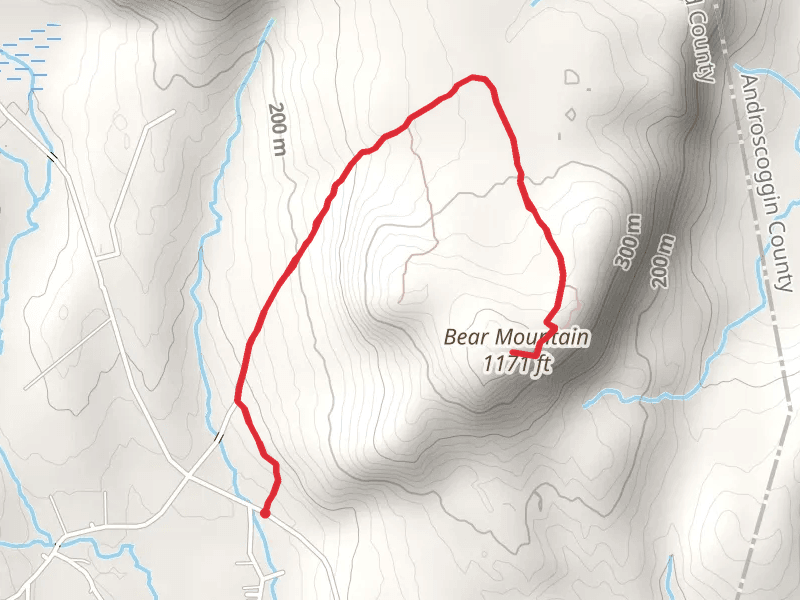 Bear Mountain Trail via Berry Road