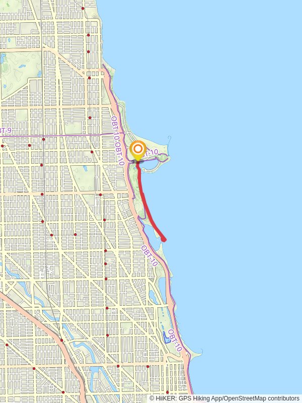 Montrose Harbor to Belmont Harbor