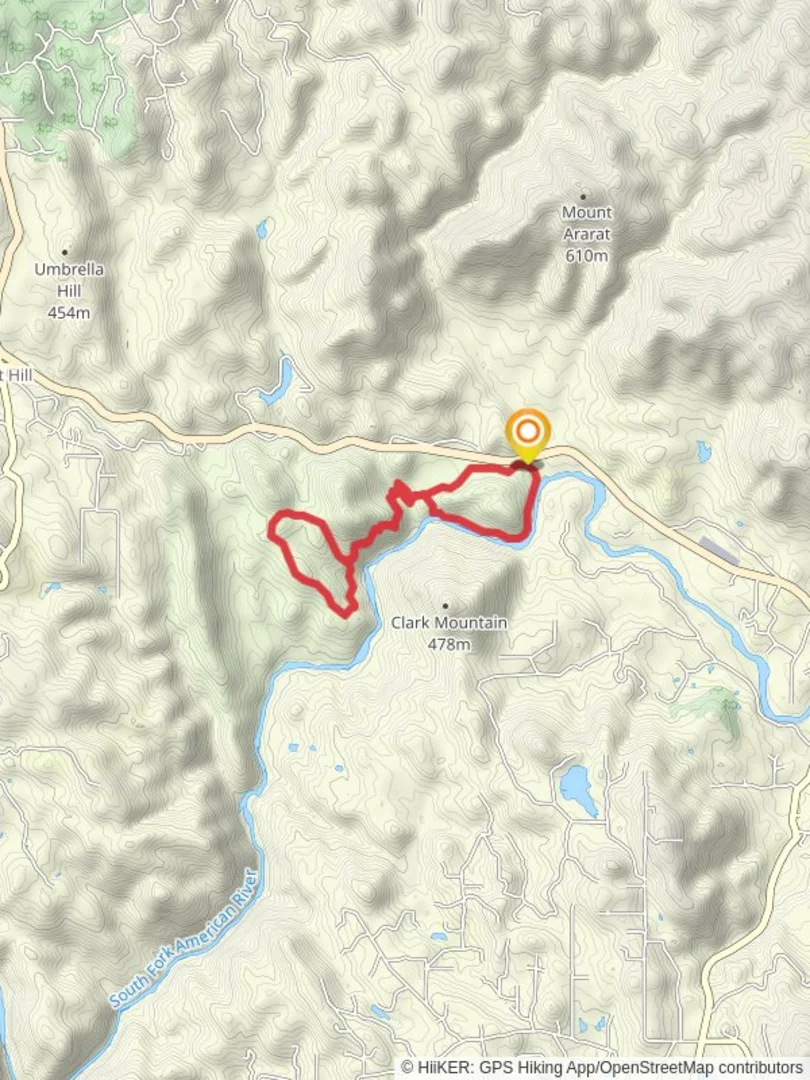 Gerle Loop Trail and Cronan Ranch Regional Park Loop El Dorado