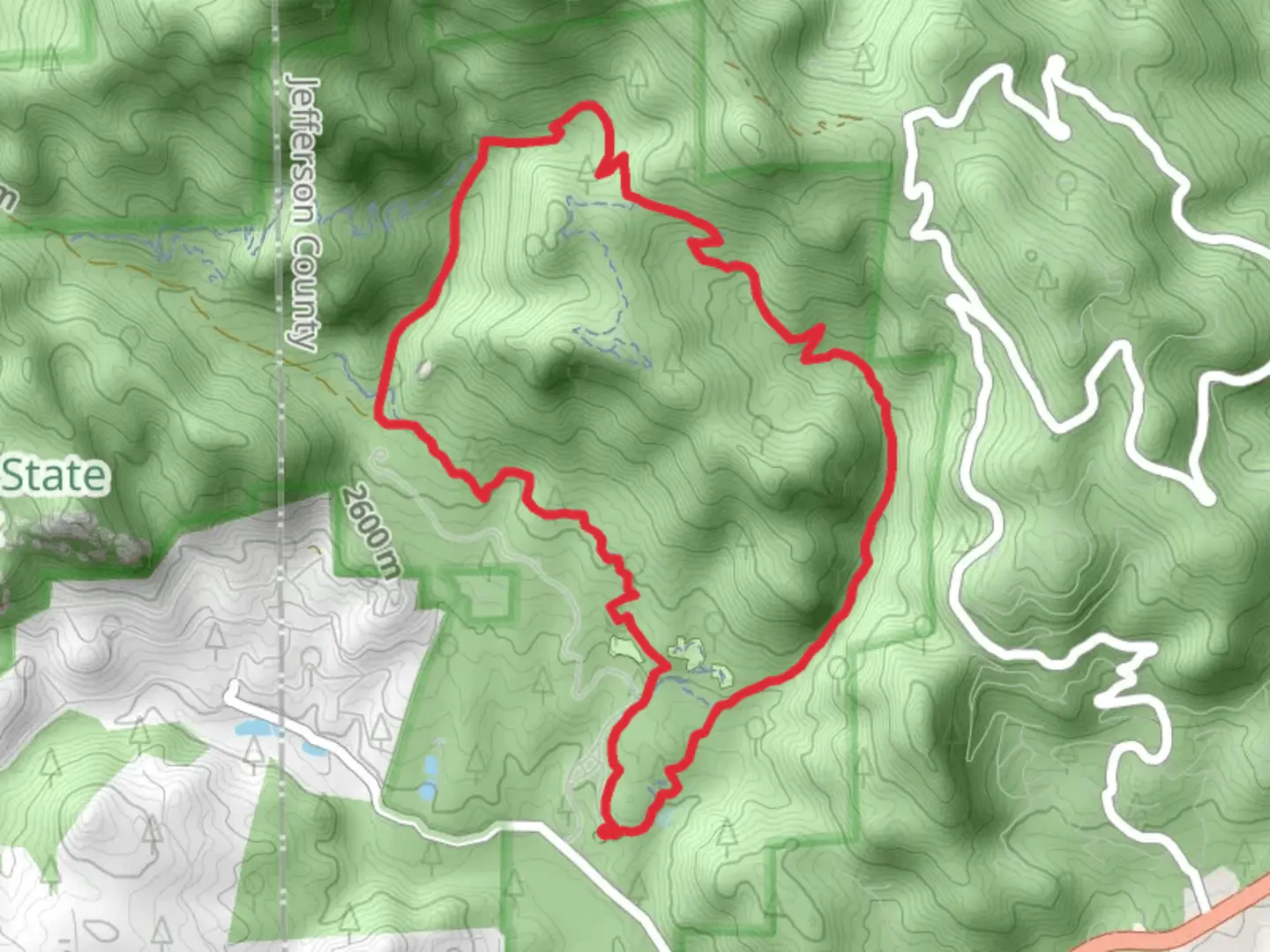 An image depicting the trail Mason Creek and Staunton Ranch Loop Trail and its surrounding area.