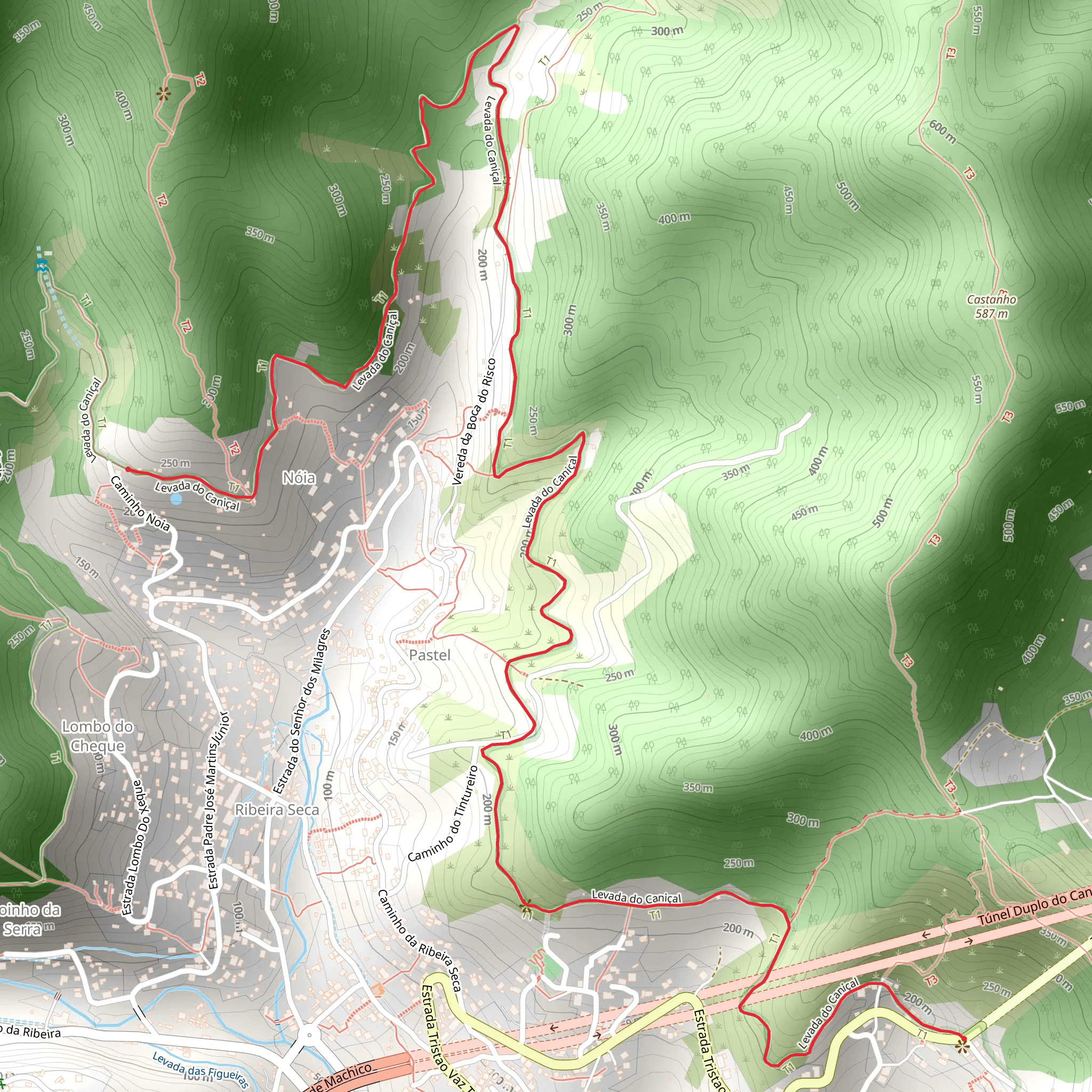 Levada do Caniçal mobile static map