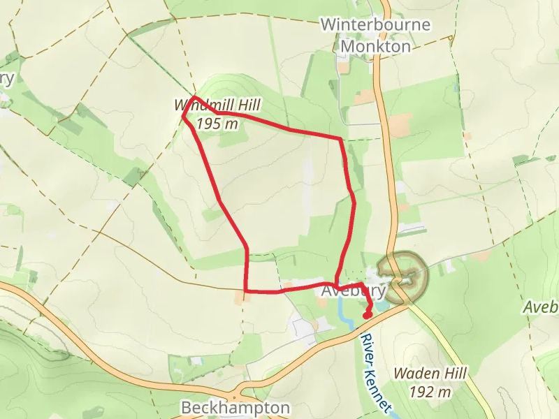 Windmill Hill and Avebury Loop