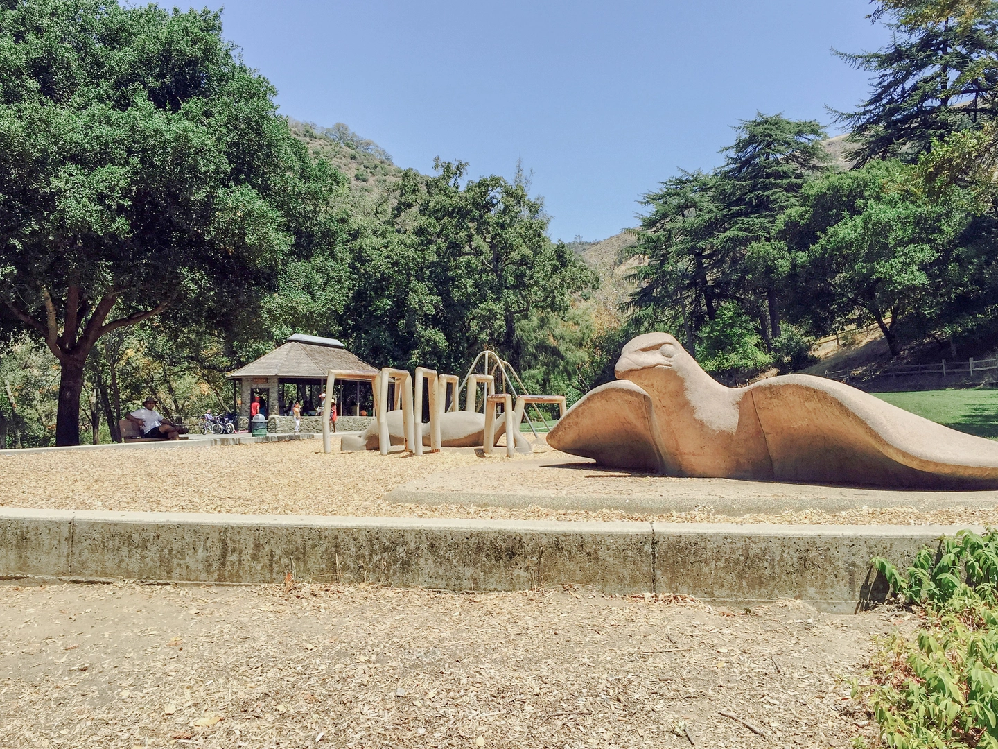 An image depicting the trail Penitencia Creek Trail and Bay Area Ridge Trail and its surrounding area.