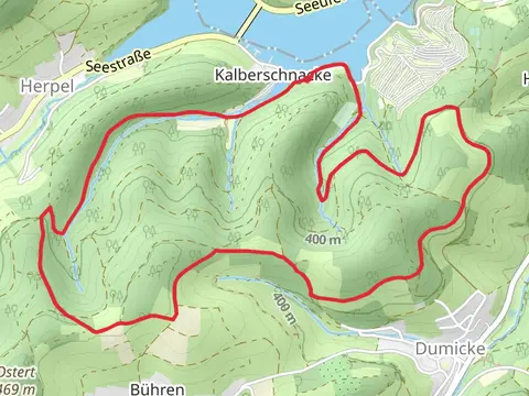 Kalberschnacke and Dumicker Gnick Loop via Drolshagen Rundweg