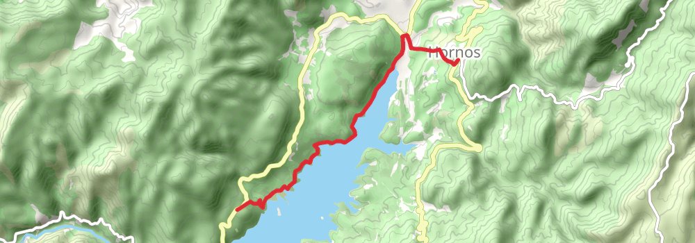 GR 247 Bosques del Sur - Andalucía stage 17 Map