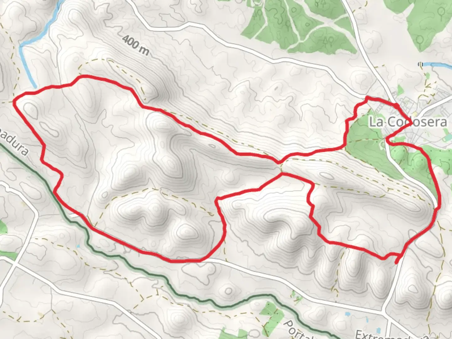 An image depicting the trail The Chestnut Trees PR BA 101 and its surrounding area.