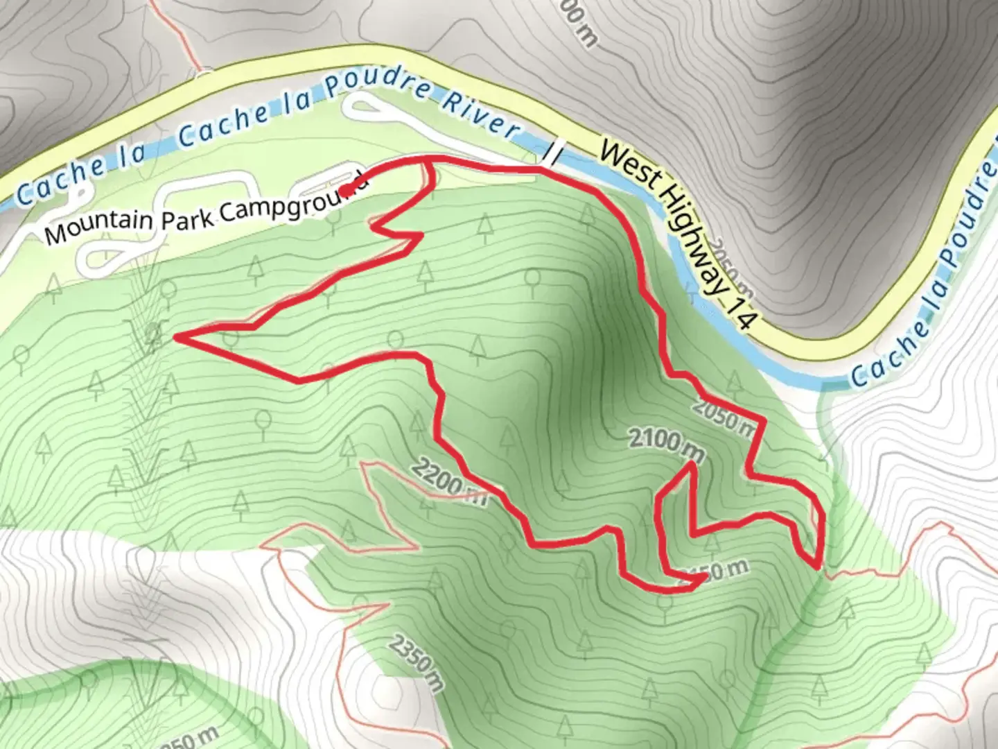 An image depicting the trail Kreutzer Nature Trail and its surrounding area.