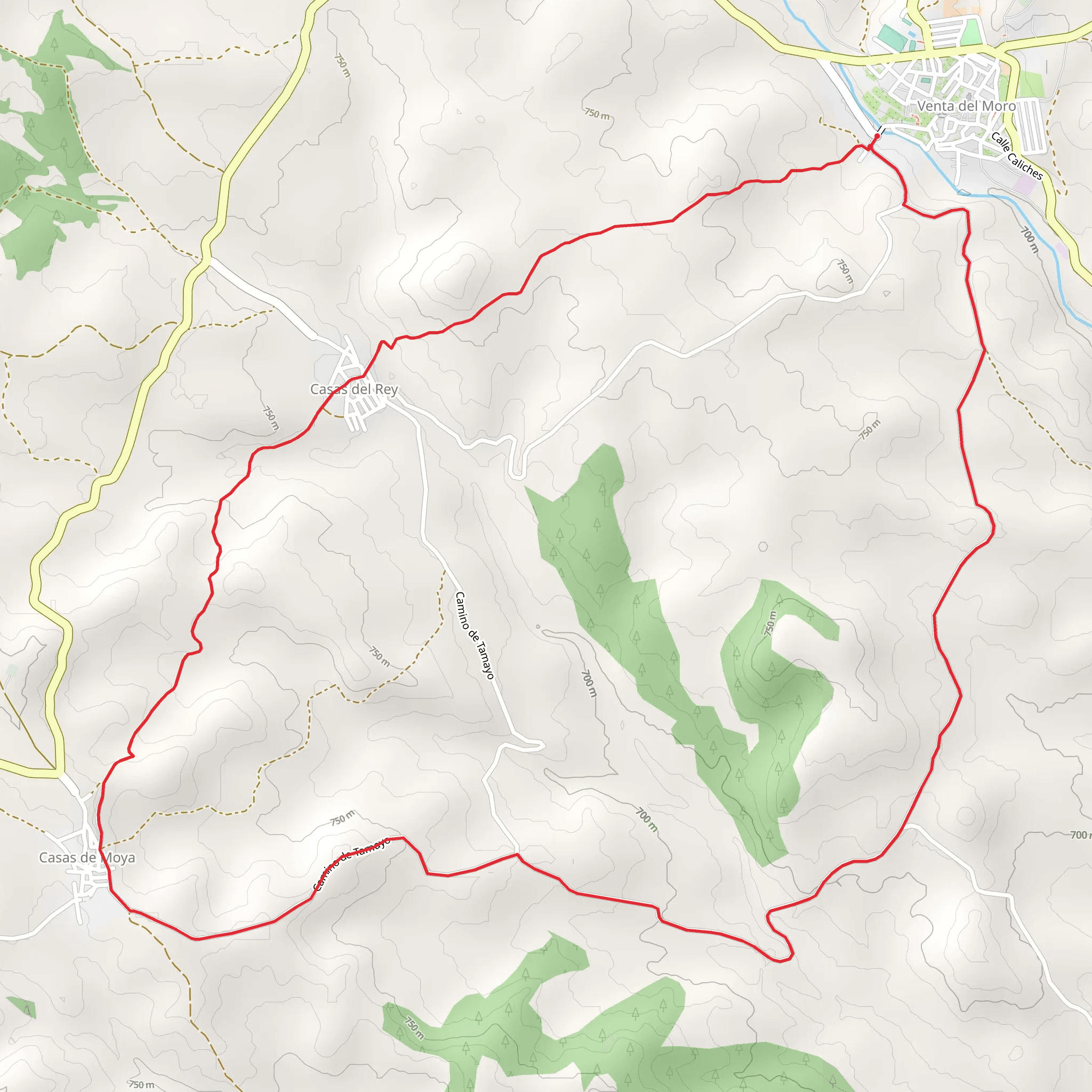 Bullana Bridge Trail PR CV 345 mobile static map