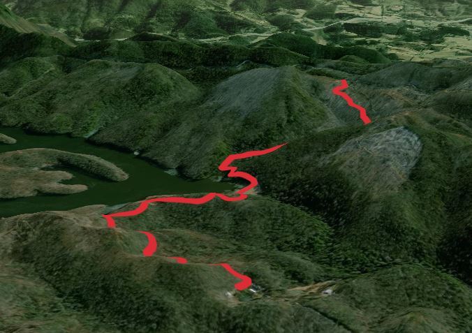 Olinger Gap Trail via Lake Keokee Loop Trail