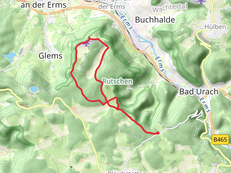 Kalkwaldsträßchen, Eschenweg and Galgensteig-Traufweg