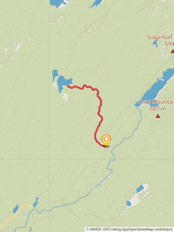 Little Woodhull Lake from North Lake Road