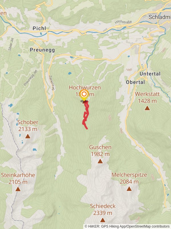 Rossfeld Nature Path mobile static map