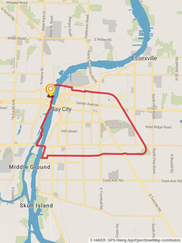 Saginaw River and Bay City Loop