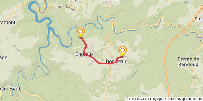 Escapardenne Eisleck Trail alt 3 Map