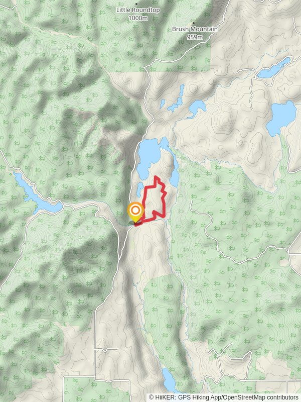 Beaver Creek and Blue Lake Loop