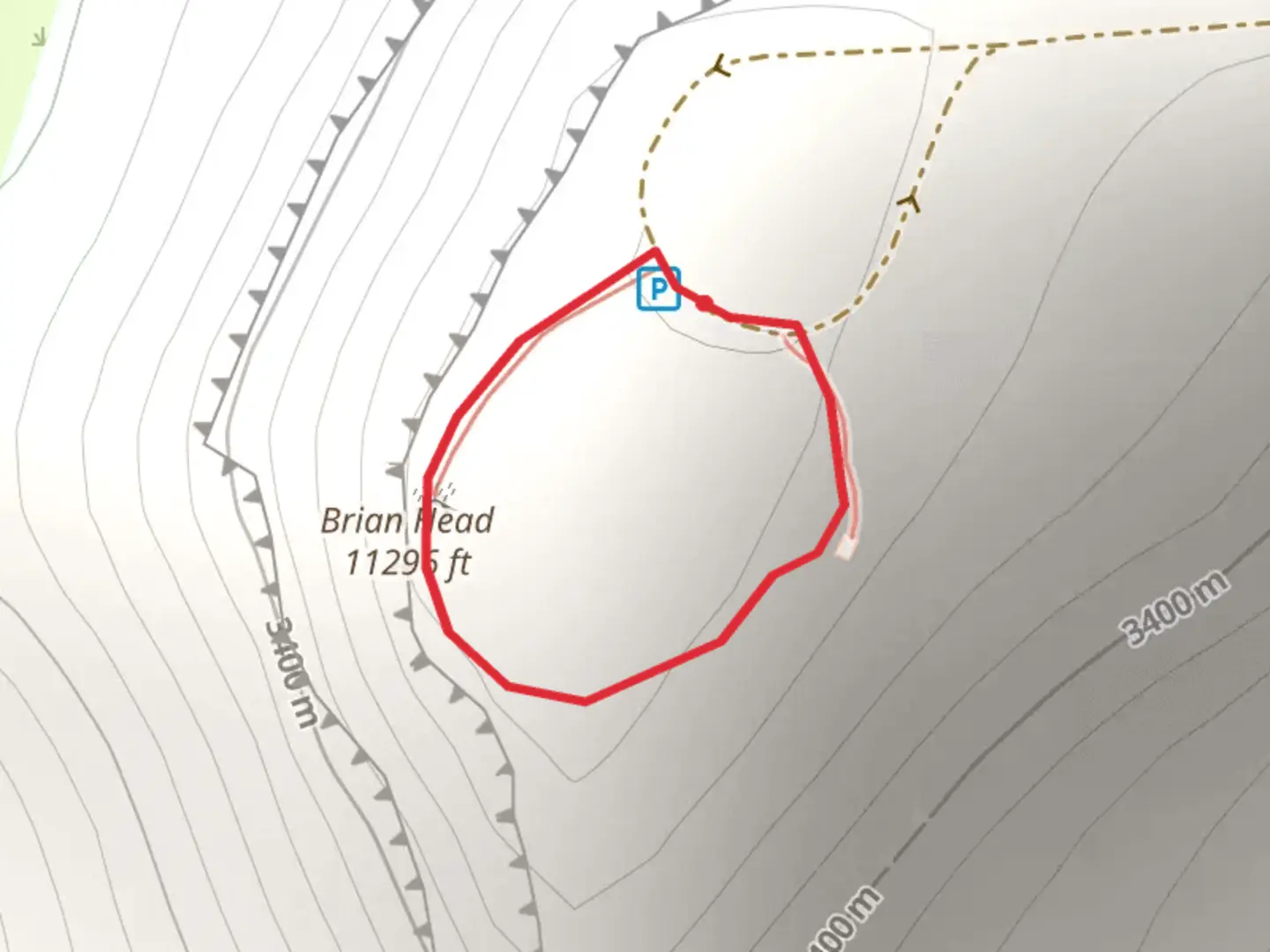 An image depicting the trail Brian Head Loop and its surrounding area.