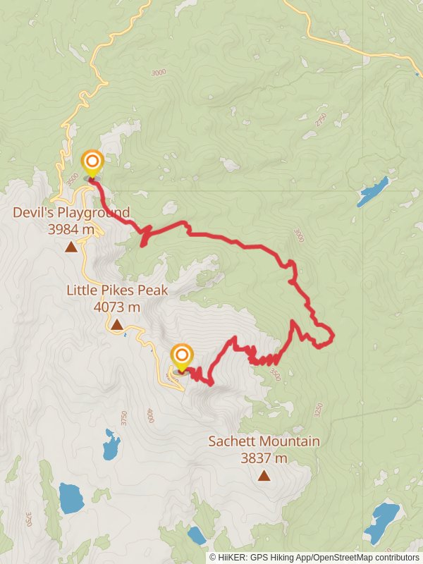 Barr and Elk Park Trail