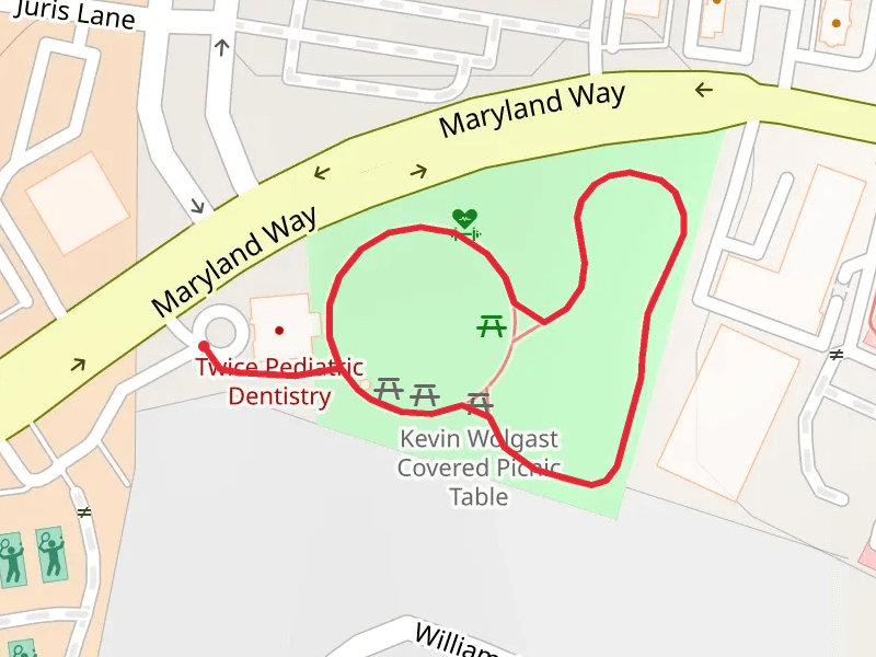 Maryland Way Park Loop
