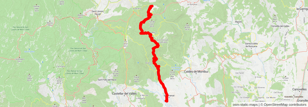 Sentmenat Circular Path PR C 48 stage 2 Map