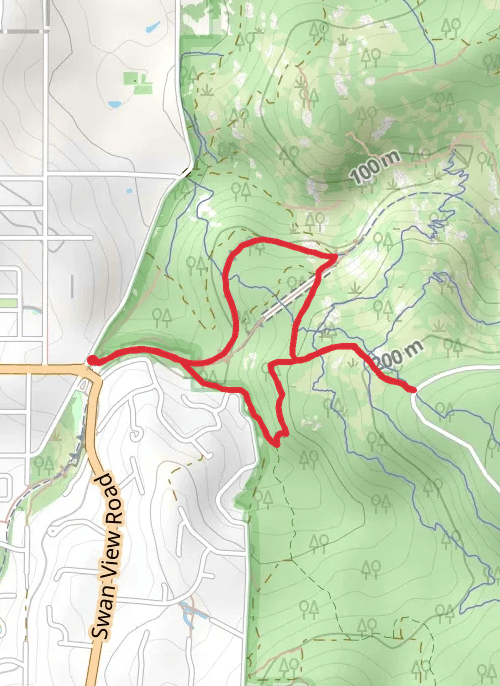 Hike on 21-12-2025 07:46 PM mobile static map