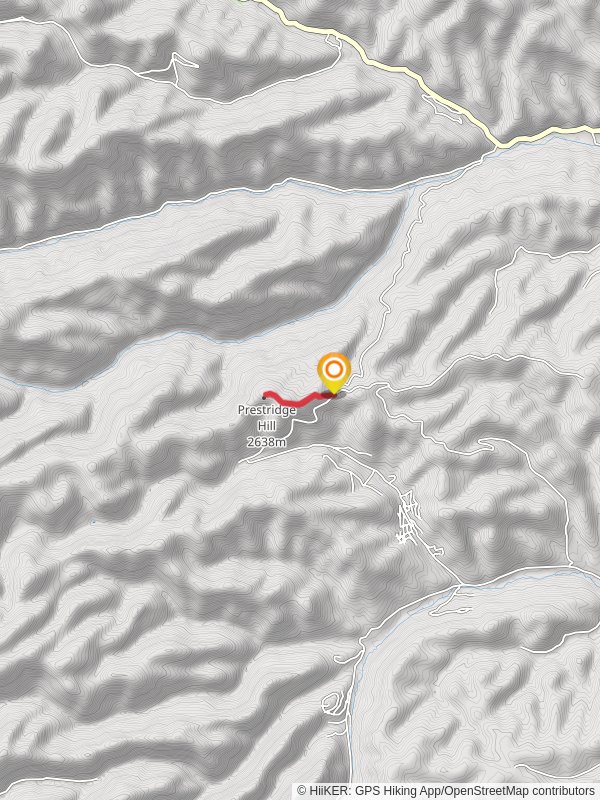 Prestridge Hill mobile static map