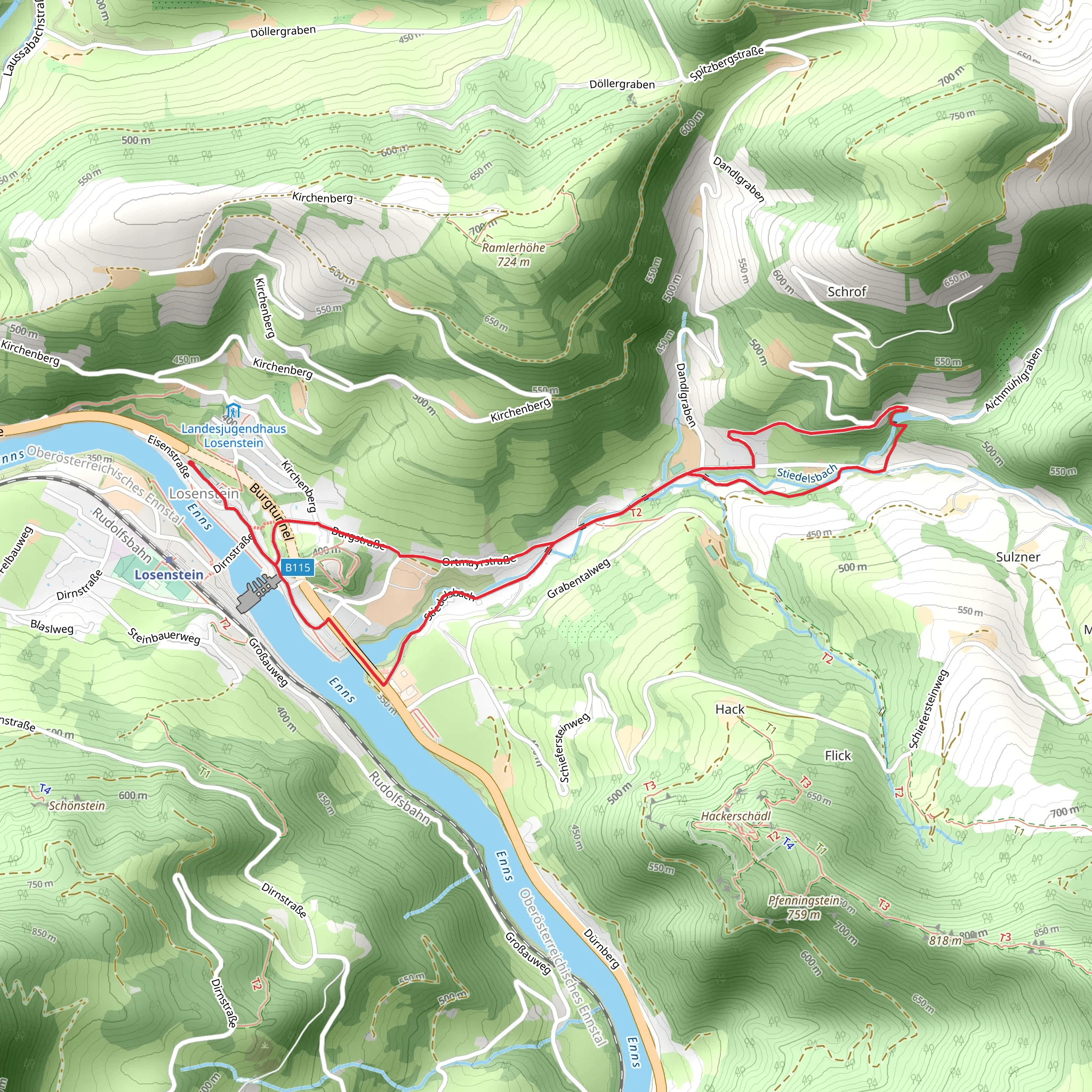 Nailsmithing Path mobile static map