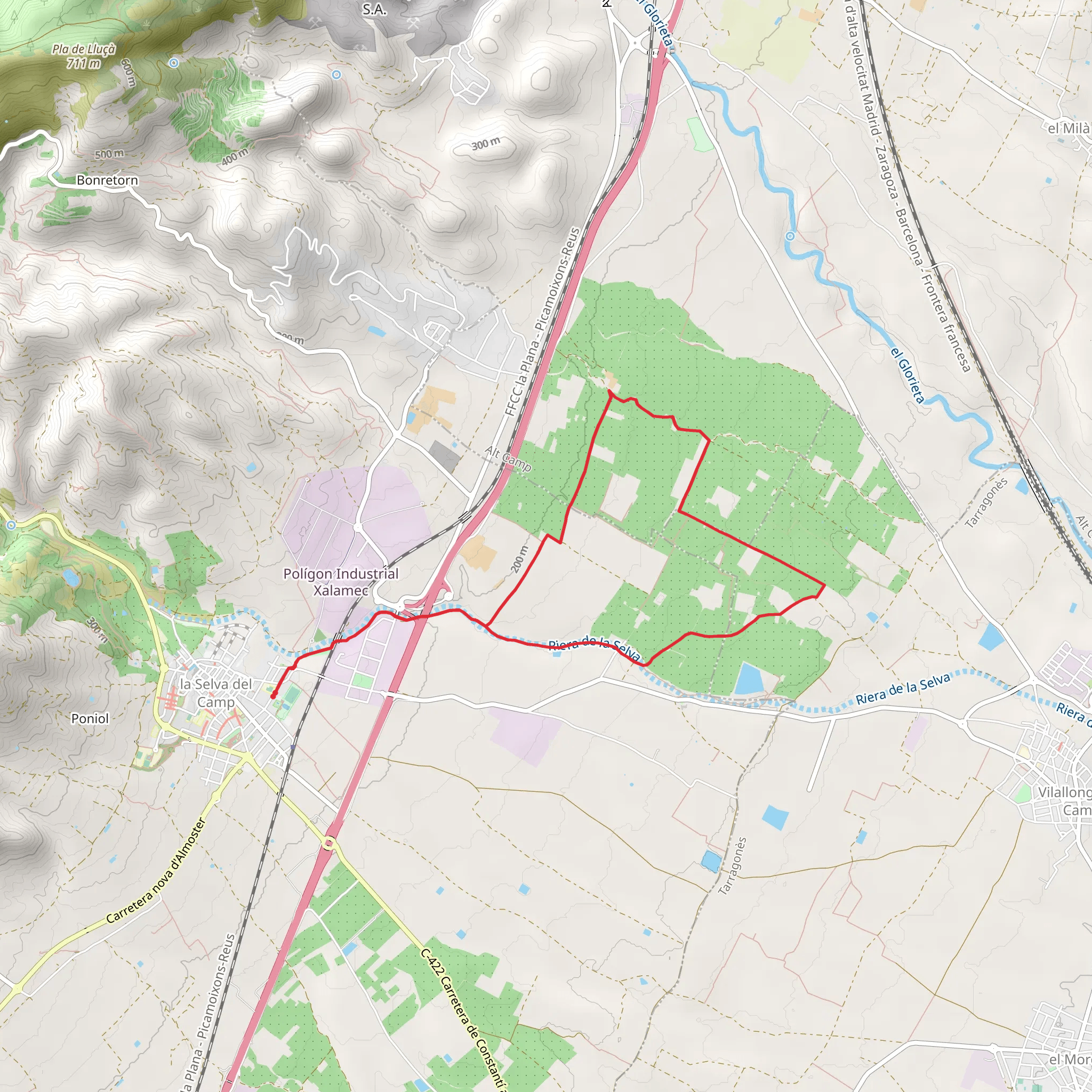 The Burguet SL C 153 mobile static map