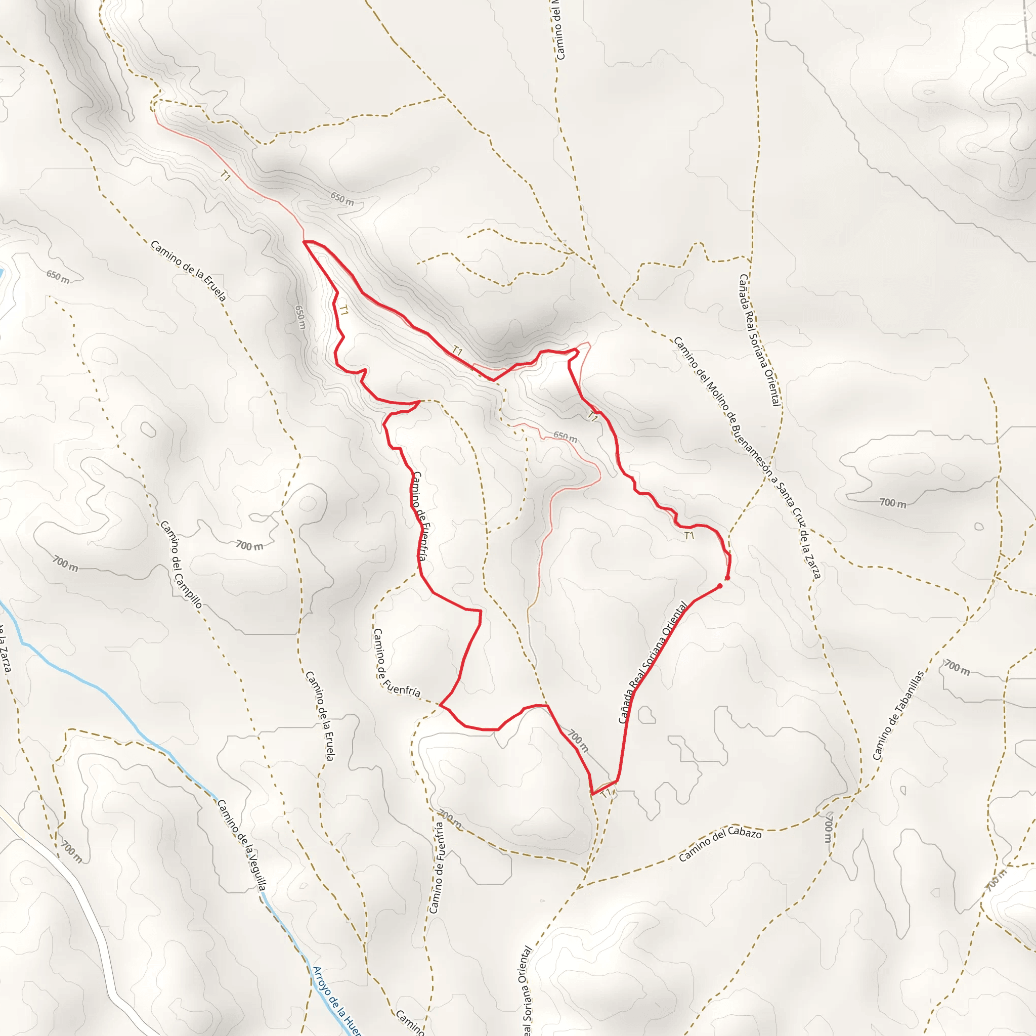 Black Puddle Trail PR TO 12 mobile static map