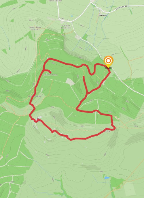 Simonised Hills   mobile static map