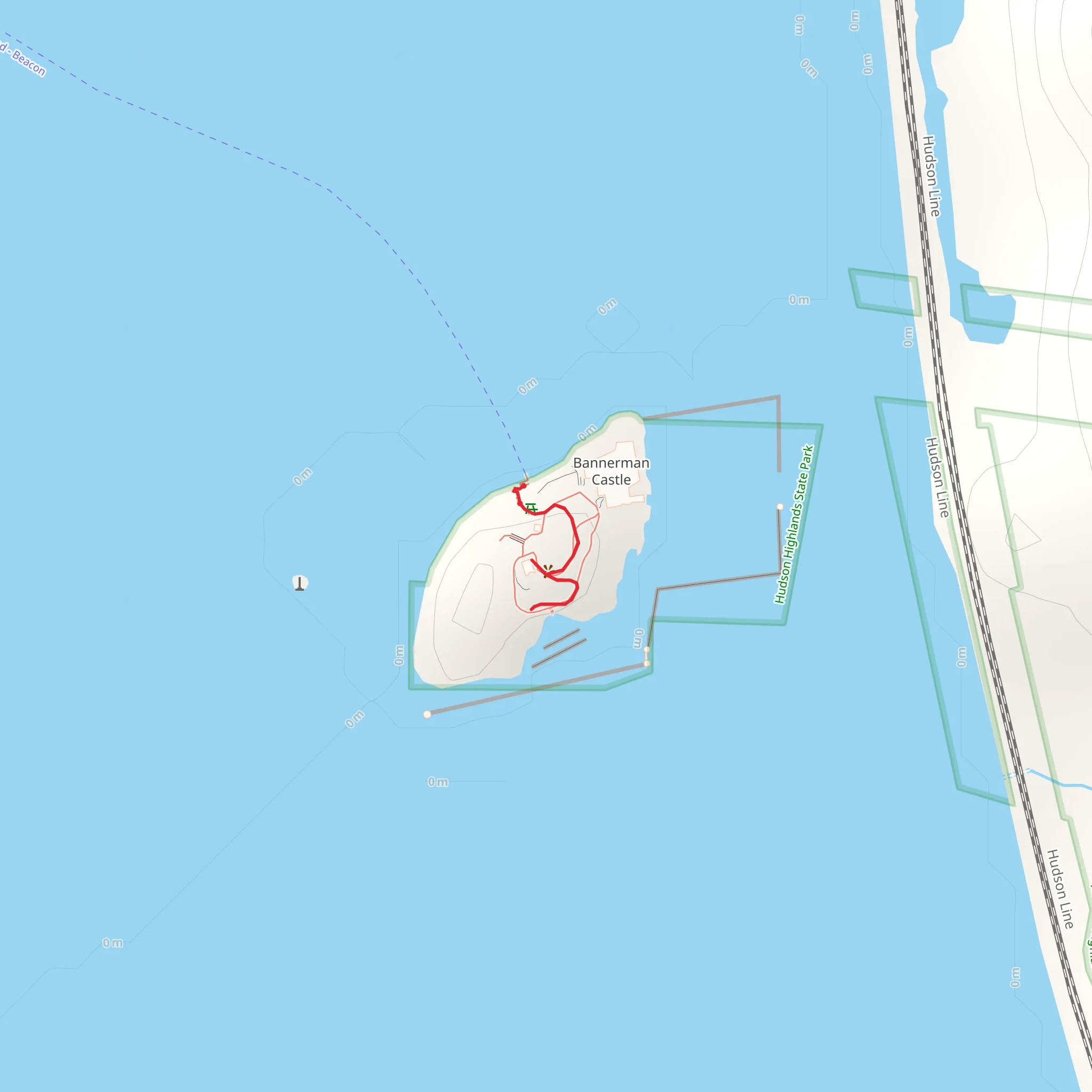 Pollepel Island mobile static map