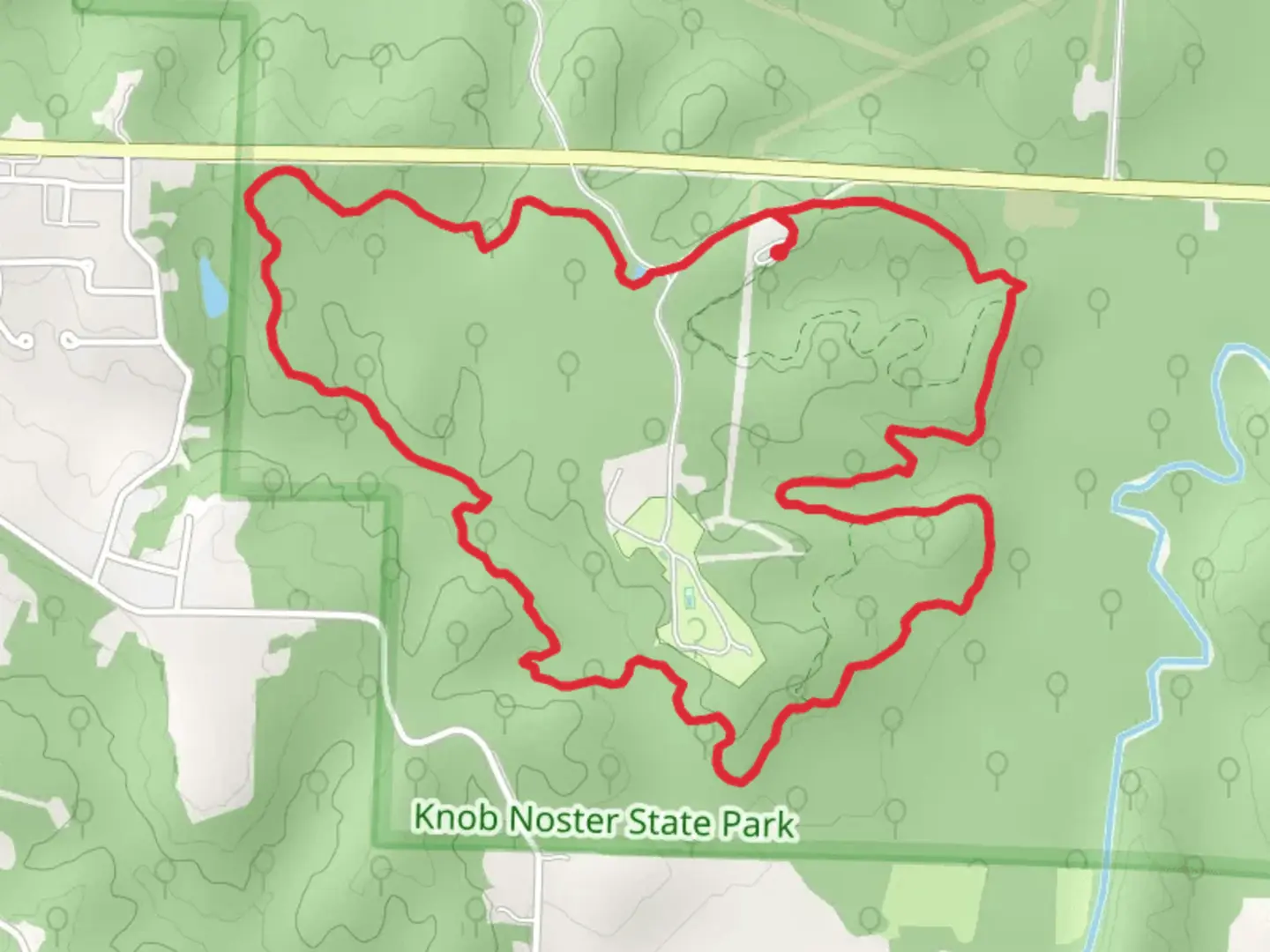 An image depicting the trail McAdoo Trail - Yellow Loop and its surrounding area.