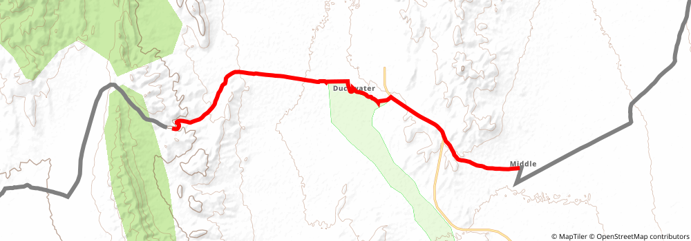 American Discovery Trail South Route stage 341 Map