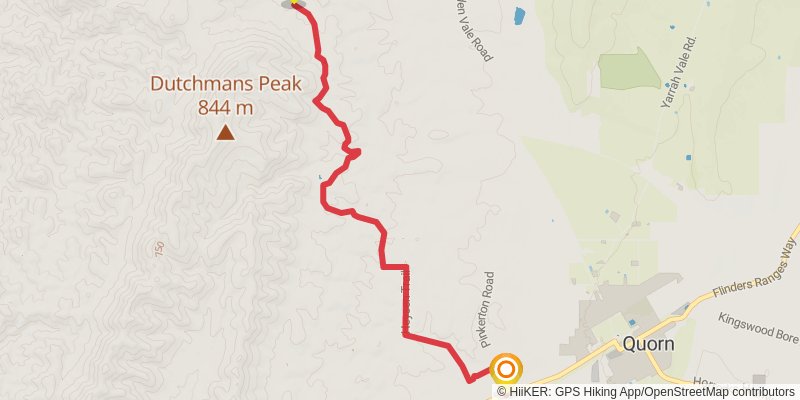 Heysen Trail stage 46 Map