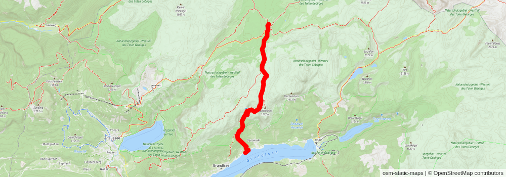 Backenstein to Appelhaus stage 2 Map